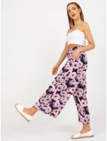 Nohavice D73771M62237A námornícka modrá Nohavice D73771M62237A námornícka modrá