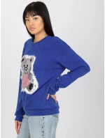 Blúzka LK BZ 509067 1.27 tmavo modrá Blúzka LK BZ 509067 1.27 tmavo modrá