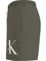 Pánske plavky MEDIUM DRAWSTRING KM0KM01003 LDY olivovo zelená - Calvin Klein Pánske plavky MEDIUM DRAWSTRING KM0KM01003 LDY olivovo zelená - Calvin Klein