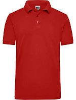 Daiber JN 801 Pánske pracovné polo tričko z hrubej bavlny 02.0801 červené Daiber JN 801 Pánske pracovné polo tričko z hrubej bavlny 02.0801 červené