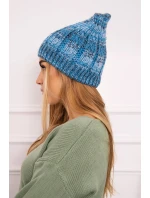 Fleecová čiapka Melisa K241 modrá