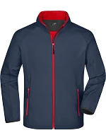 Daiber JN 1130 Pánska dvojvrstvová promo softshellová bunda 02.1130 iron grey/red Daiber JN 1130 Pánska dvojvrstvová promo softshellová bunda 02.1130 iron grey/red