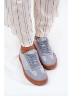 Sneakersy Damskie Big Star RR274805 Niebieskie