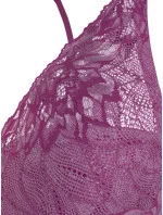 Dámske podprsenka LIGHTLY LINED PLUNGE 000QF6396EVID fialová - Calvin Klein