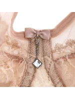 Dámska podprsenka 1396 Crystal beige plus - AVA