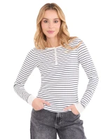 Blúzka WT BZ A1271.49 bielo-čierna