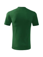 Klasické tričko unisex fľaša zelená