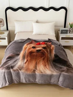 Bavlnená deka Cotton World Touch Animal, Motor 160x200