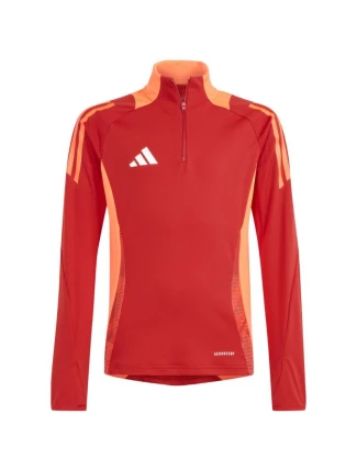 Detská mikina adidas Tiro 24 Competition Training Top červeno-oranžová IS1652