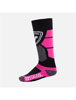 Lyžiarske ponožky ROSSIGNOL L3 Jr Premium Wool ružové