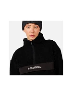 Dámska mikina ROSSIGNOL W ALLTRACK HZ FLEECE, čierna Dámska mikina ROSSIGNOL W ALLTRACK HZ FLEECE, čierna