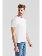 Fruit of the Loom Iconic 150 V-Neck T Tričko s výstrihom do V 16.1442 melírovaná šedá