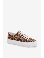 Dámské tenisky na platformě O`NEILL SPINNA C WOMEN LOW 90261009.92A Leopardí vzor