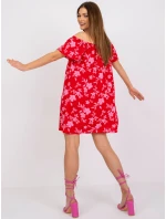 Dámske šaty-D73771M30145H-červené