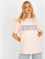 Tričko EM TS 527 1.26X svetlá broskyňa