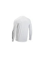 Cyklistické tričko NORTHWAVE Bomb Hello Goodbye Jersey s dlhým rukávom, biele Cyklistické tričko NORTHWAVE Bomb Hello Goodbye Jersey s dlhým rukávom, biele