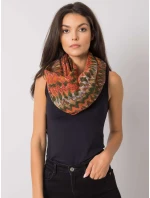 Dámska šatka AT CH F106016 tmavo oranžová