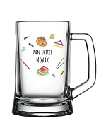 Personalizovaný pohár na pivo pre pani učiteľku/pána učiteľa (učebné pomôcky) Personalizovaný pohár na pivo pre pani učiteľku/pána učiteľa (učebné pomôcky)