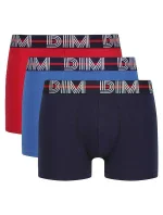 Pánske boxerky 3 ks DIM POWERFUL BOXERS 3x - DIM - červené