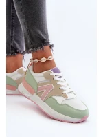 Sneakersy Damskie Z Eko Skóry Multikolor Vinelli