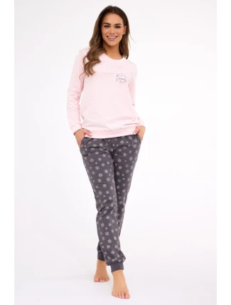 DÁMSKE PYŽAMO DR 163/461 SNEH