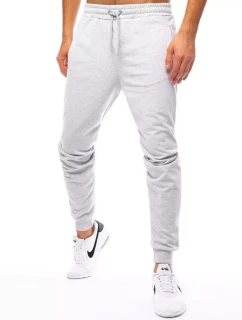 FashionStreet šedé pánske tepláky UX3245
