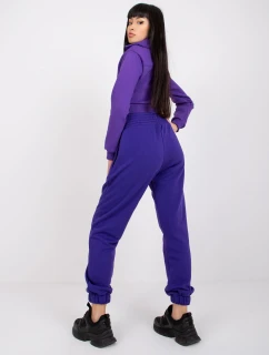 Tepláky RV DR 7460.11 tmavo fialová