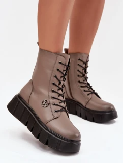 Šnurovací vyšší model 216829 Krok v štýle