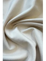 217-10 NEVA Trapézové šaty s rozšírenými rukávmi - béžové s trblietkami