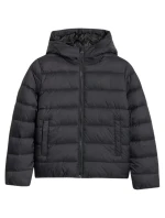 Detská páperová bunda 4F U0704 dark black 4FJWAW25TDJAU0704 20S