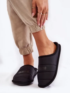 Damskie Klasyczne Papcie Big Star KK274602 Czarne