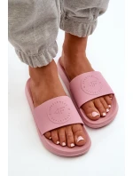 Damskie Klapki 4FMM00FFLIF045-56S Różowe