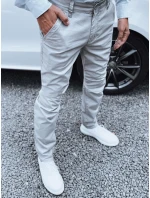 Pánske tmavosivé nohavice FashionStreet chinos UX4340 Pánske tmavosivé nohavice FashionStreet chinos UX4340