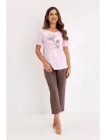 Regina 734 cr/r 2XL-4XL W26 dámske pyžamo