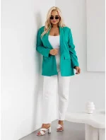 Dámske sako Classic Plus Size v námornej farbe (8275) Dámske sako Classic Plus Size v námornej farbe (8275)