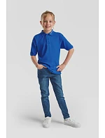 Fruit of the Loom Kids 65/35 Polo Detské piqué polo 16.3417 biele Fruit of the Loom Kids 65/35 Polo Detské piqué polo 16.3417 biele