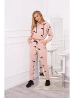 Sada s potlačou pištole tmavo púdrovo ružová Sada s potlačou pištole tmavo púdrovo ružová