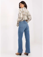 Nohavice D85083BI62544M319 modré