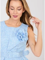 Šaty IT SK 21861.86 svetlo modrá