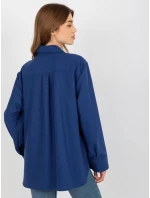 Košeľa LK KS 509164.11 tmavomodrá