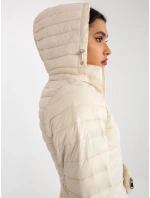 Dámska bunda NM KR D2 3880 .99P svetlo béžová - FPrice
