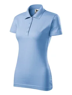 Single J. dámske polo tričko sky blue