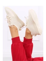 Dámska športová obuv SJ2152 svetlo béžová - Inello