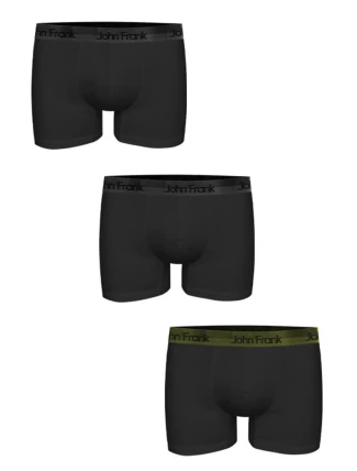 Pánske boxerky John Frank JF3BPB03 3PACK