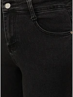 Dámske džínsy Mom Fit s vysokým pásom, čierne, FashionStreet ZY3115 Dámske džínsy Mom Fit s vysokým pásom, čierne, FashionStreet ZY3115