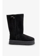 Vysoké tenisky na platforme Big Star OO274895 Black