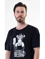 Pánska nočná košeľa s krátkym rukávom Monkey - Vienetta