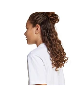 Biele detské tričko adidas Essentials JC9747