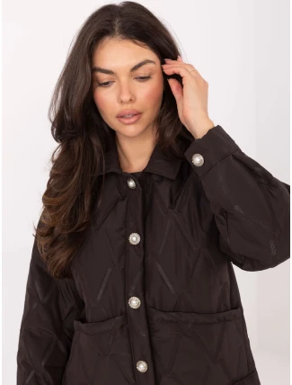 IT KR bunda FL9626.77 tmavohnedá