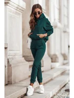 Dámska tepláková súprava Bibi D8 tmavo zelená - IVON Dámska tepláková súprava Bibi D8 tmavo zelená - IVON